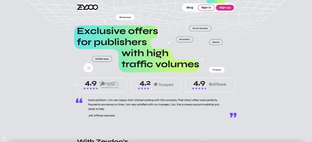 Zeydoo Best Dating CPA Network Top 10 Best Dating CPA Networks in 2025