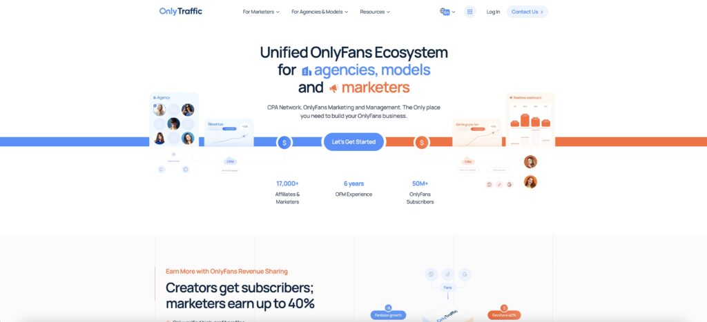 OnlyTraffic Best Dating CPA Network Top 10 Best Dating CPA Networks in 2025