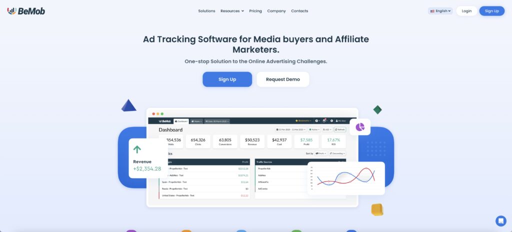 BeMob Affiliate Tracking Software