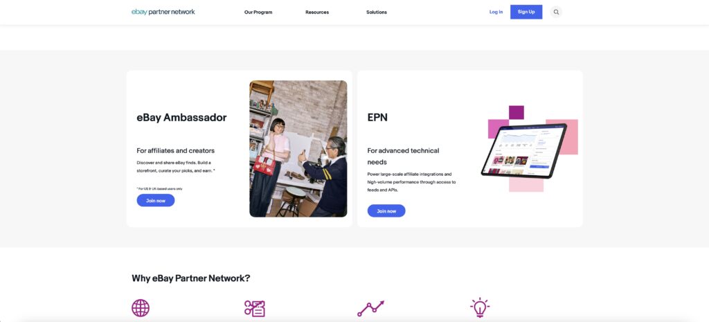 eBay TOP-5 Programma di affiliazione per eCommerce e come lavorare con esso