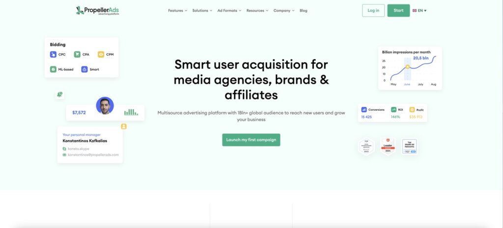 PropellerAds Best VPN Ad Networks to Boost Your Campaigns in 2025