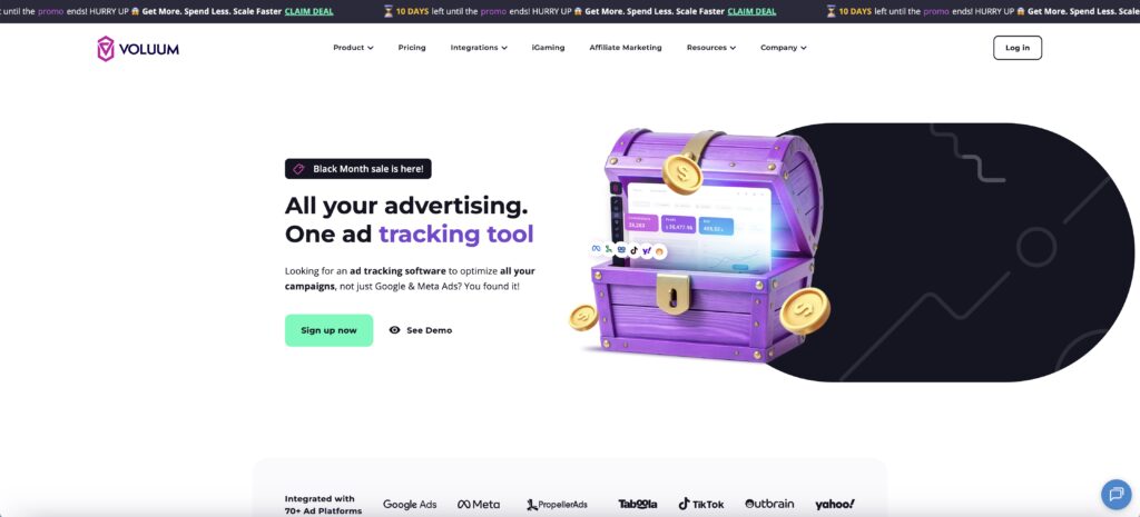 Voluum Affiliate Tracking Software