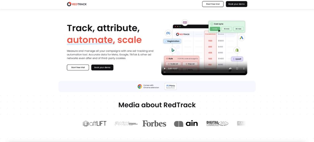 RedTrack Affiliate Tracking Software