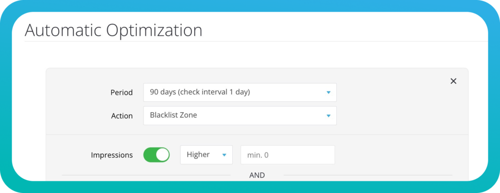 auto_rules_1 How Auto Optimization Cleans Up Underperforming Zones For You