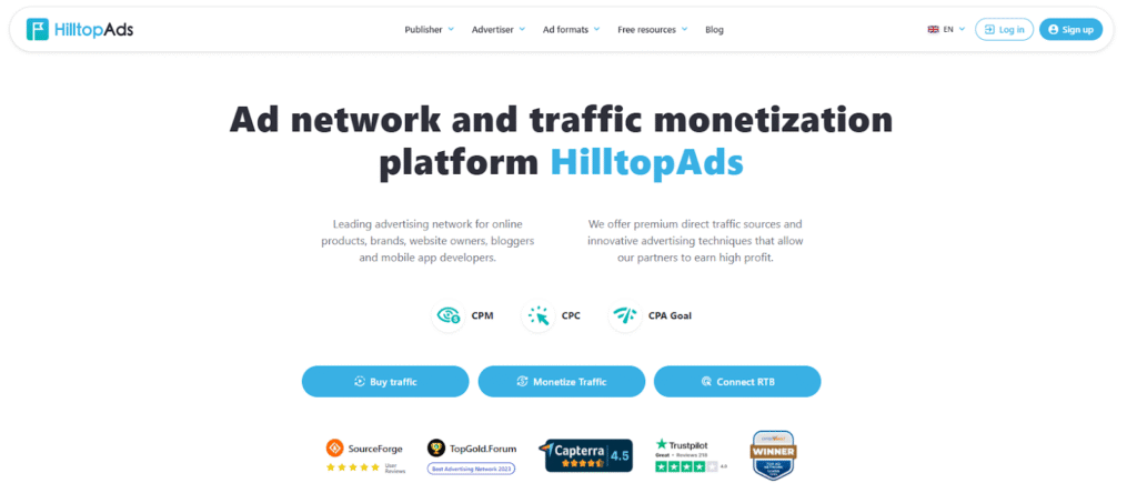 HilltopAds landing Best Popunder Network: A Complete Guide for Working with Popunder