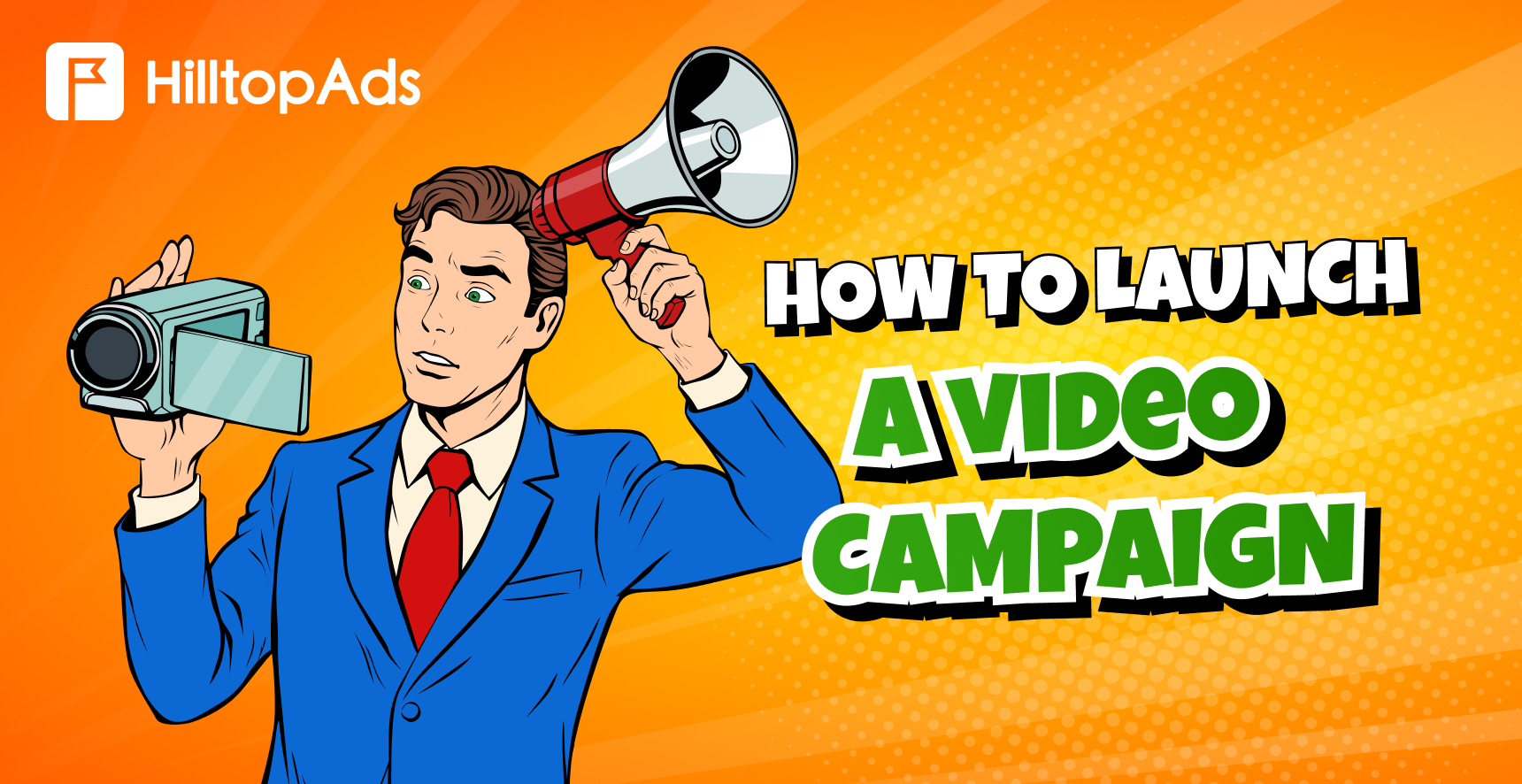 كيفية إطلاق حملة فيديو وتحسينها في HilltopAds