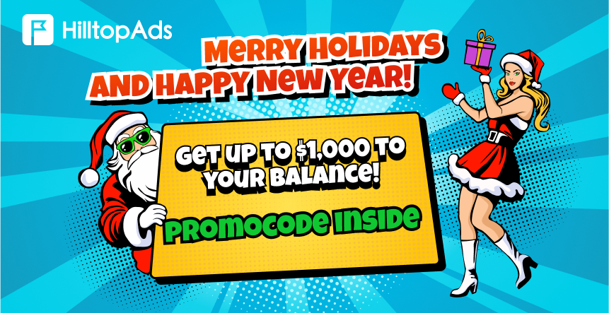 Celebrate the New Year with Exclusive HilltopAds Promo Codes!