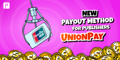 รับเงินผ่าน UnionPay: ตัวเลือกการจ่ายเงินใหม่ใน HilltopAds