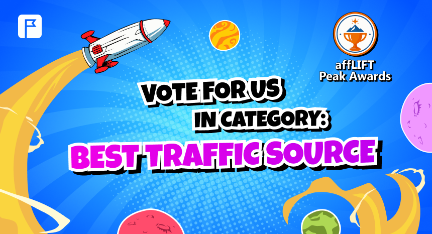 Голосуйте за HilltopAds в премии Afflift Awards. Выиграйте $300! 