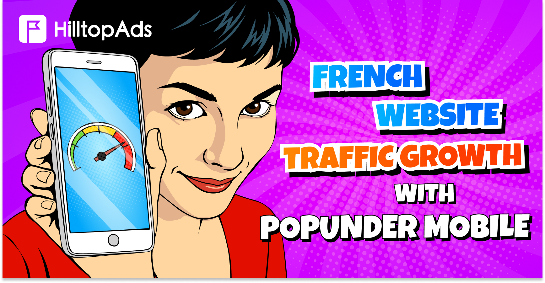 프랑스 웹사이트가 % HilltopAds 광고로 트래픽을 16% 늘린 방법