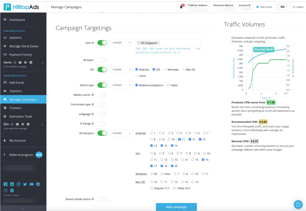 How to Set Up Profitable eCommerce Campaigns in HilltopAds