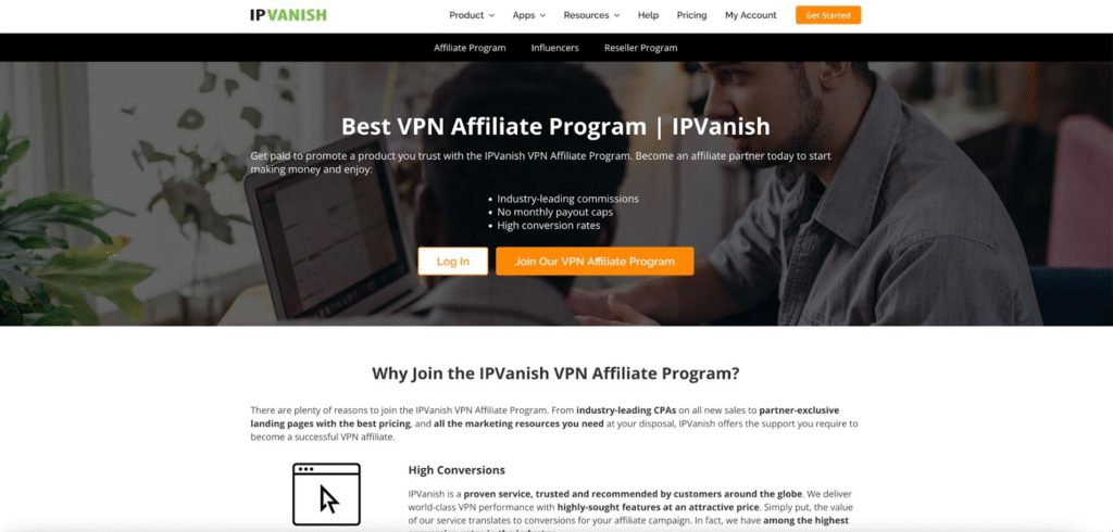 vpn-affiliate-programs-7 IPVanish affiliate program